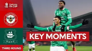 Brentford v Plymouth Argyle | Key Moments | Third Round | Emirates FA Cup 2024-25