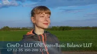 Panasonic G7 4K photo-styles and Leeming LUT ONE test