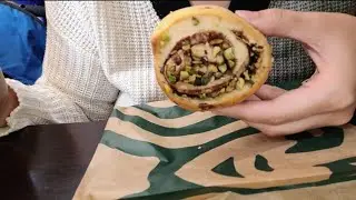 ASMR New Starbucks Chocolate Pistachio Swirl