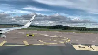 Finnair AY1305: Helsinki to Amsterdam | Pushback, taxi & takeoff | Airbus A321 | OH-LZR
