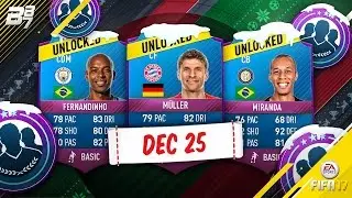 FUTMAS SQUAD BUILDER CHALLENGES! MULLER FERNANDINHO AND MIRANDA UNLOCKS! | FIFA 17