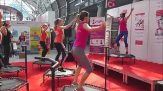 Fit Weekend Kielce - Pokaz studio trampolin JumpFit