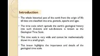 Geologic Time Scale//jitendriya Rout