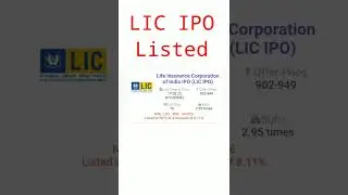 lic ipo listed | lic ipo listing | lic ipo listed #licipo #ipo #lic #sentechtube