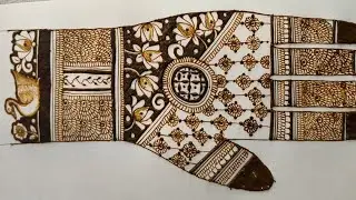 Very Stylish Beautiful Back Hand Mehndi designs| easy and simple mehndi design| 