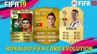 Cristiano Ronaldo FIFA FUT CARD HISTORY II ALL FIFA CARDS FIFA 10 - FIFA 19