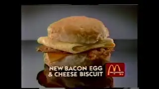 McDonald's - Bacon, Egg and Cheese Biscuit (1985) TV Commercial