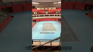 Hangzhou ATP 250 Tennis Stadium inside look! #tennis #construction