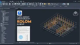 Tutorial Revit #2 | Modeling kolom architecture di Revit | How to modeling column architecture