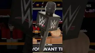 I want the Microphone #rowrestling #robloxwwewrestling #roblox #wwe #microphone