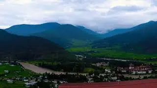 Evening TimeLapse - Punakha Bhutan