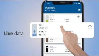 Collect, Analyze and Share Data with Rosemount&trade; TankMaster&trade; Mobile Inventory Management Software