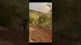 Acelerando morro de kingger kr250
