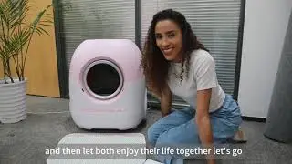 Unboxing CATLK Self-Cleaning Cat Litter Box: Pink color Stylish Solution for Pet Parents!