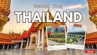 Thailand Tour එක | Thailand Travel Vlog - Day 01 | Nong Nooch Village