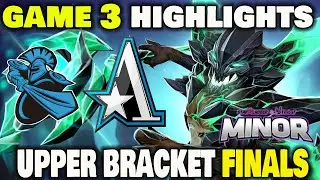 NEWBEE VS ASTER Game 3 SLI Minor Season 3 China Qualifier Upper Bracket Finals