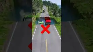 Buses & Dumper Truck VS Massive Water Pit - BeamNG.drive #1