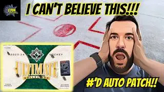 Two BIG Autos in One Box?! 2023 24 Ultimate Hockey Break!!