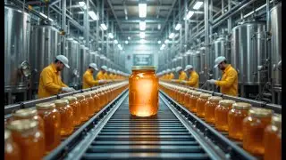 How Millions Honey, Maple Syrup and Agave Are Made in a Factory