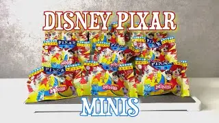 DISNEY PIXAR MINIS! Мультик Корпорация Монстров, История игрушек, распаковка surprise unboxing