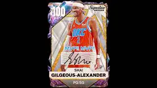 100 OVR PG Shai Gilgeous-Alexander Signature Series!! #2k25 #myteamcommunity #myteam #capcut