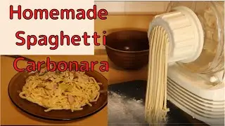 Homemade Spaghetti Carbonara