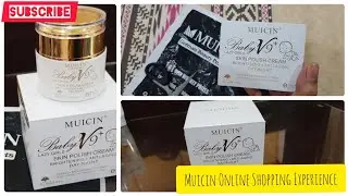 Muicin products Unboxing | Muicin baby v9+ lazy girls skin polish cream for all skin type