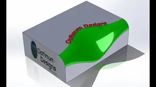 SolidWorks Tutorial how to create a variable radius fillet #3dprinting  #surface #solidworkstutorial