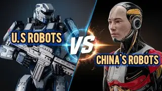U.S Robots vs China's Robots 2025 | Who is More Powerful in Robotic Revolution | AI Robotic Warfare