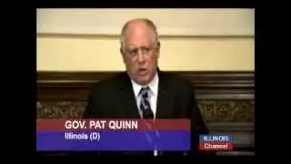 Gov Quinn Reacts to Pension Reform Bill Vote