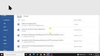 Creating Professional index of document using Ms Word 2019