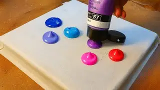 Anyone Can Paint This! | Easy Acrylic Galaxy Tutorial for Beginners