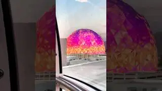 📍 The Sphere in Las Vegas &mdash; a true wonder of technology everyone should see! #travel #technology