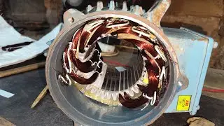 3.7 kw ABB 1440 RPM electric motor winding l how the alternators works l electric motor l motors l