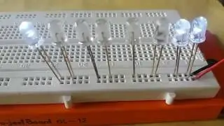 5mm LED Clear White