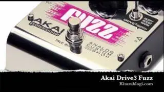 Akai Drive 3 Fuzz --- Kitarablogi.com