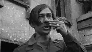 ww2: American soldier mocking hitler (footage)