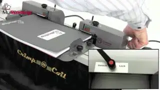 Akiles Crimp-a-Coil Heavy Duty Automatic Coil Crimper Demo Video