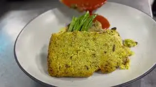Lime & chilli crusted fish || chef makes new unique dishes 2026 special ingredients || food blogger 