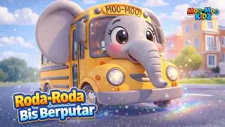 Roda-Roda Bis Berputar Putar 🚌 | Lagu Anak Indonesia Terbaru 2025 | Ada TELOLET!