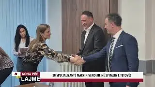 28 SPECIALIZANT&Euml; MARRIN VENDIME N&Euml; SPITALIN E TETOV&Euml;S