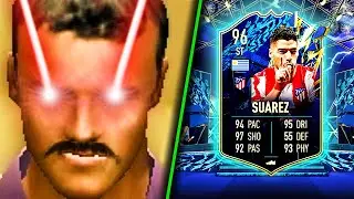 THE BEST TOTS CARD IN FIFA 22 // TOTS SUAREZ REVIEW