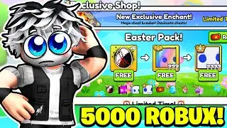 WYDAŁEM 5000 ROBUX NA NOWEGO FOREVER PACK W PET SIMULATOR 99! *NOWY MEGA LUCKY TILE?!* Roblox