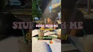 STUDY WITH ME *9th grader* / extremely productive 📚 #motivation #studyroutine #grade9