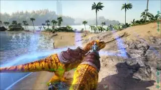 ARK COMES ALIVE CAP # 3 Domesticando Giganotosauros Alpha!!!!!!!