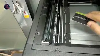 How to Perform ID Card Copy Both Side on 1 Page Function on Kyocera Taskalfa 5052ci Photocopier