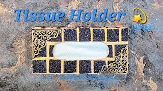 DIY Tissue Holder/Reuse Old Mobile Box#diy #craft #viral #viralvideo #tissueholder #youtubeshorts 
