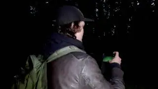 Psykiatrisen sairaalan hautausmaa yöllä