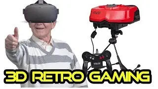 3D Retro Gaming on Oculus Quest!  This Old School Gamer is Happy