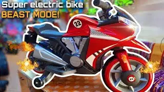 Rc Super Powerful Electric Ride Bike || Review & Unboxing || Tiny Titans RC